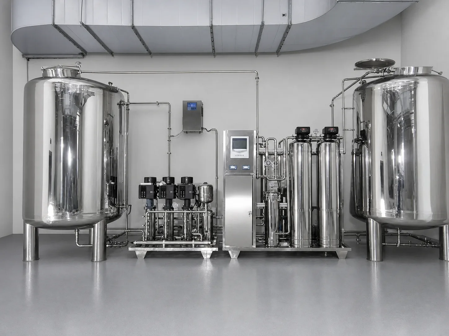 KONCHE direct drinking water purification system combining pretreatment, RO, UV and terminal UF
