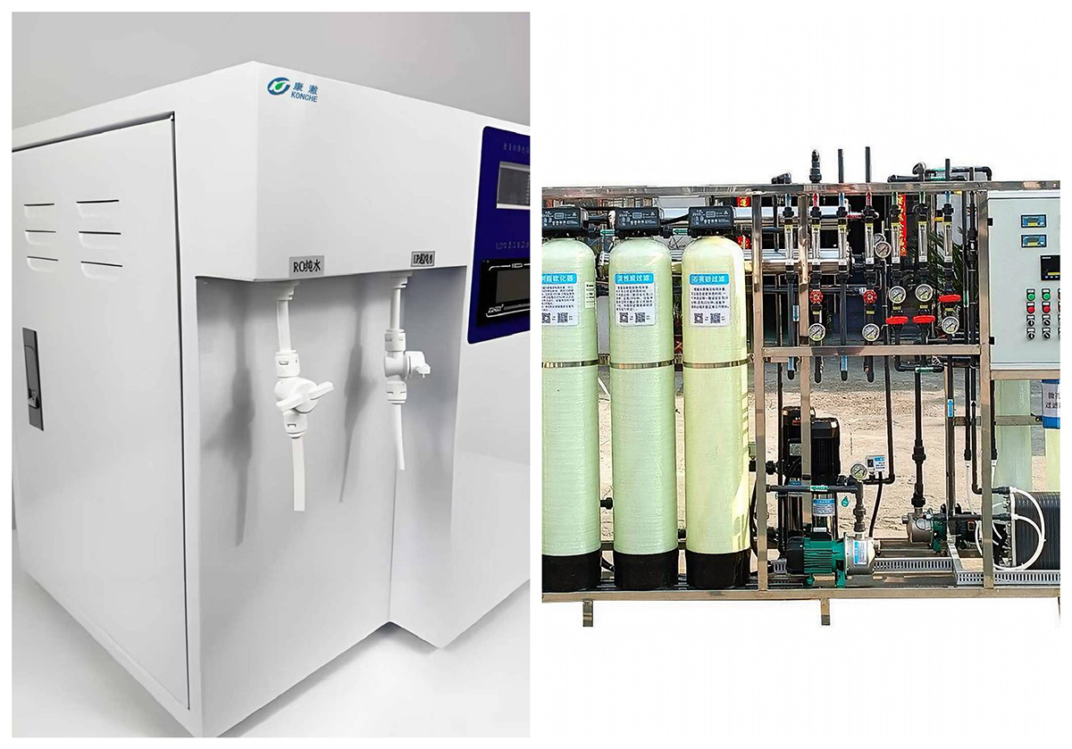 Laboratory ultrapure water purification equipment, KONCHE lab pure water system